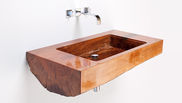 wooden-basin